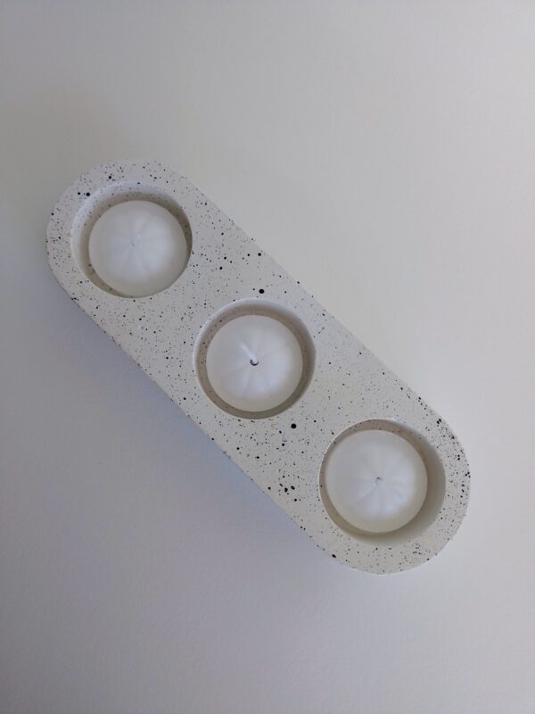 Porta velas triple Porta velas triple