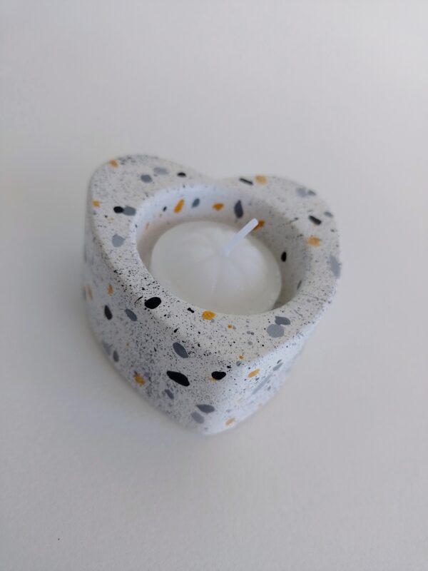 Porta vela coraz贸n Porta vela coraz贸n