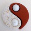 Porta velas Yin Yang