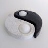 Porta velas Yin Yang