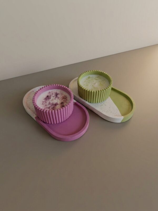 Set Deco vela aromática